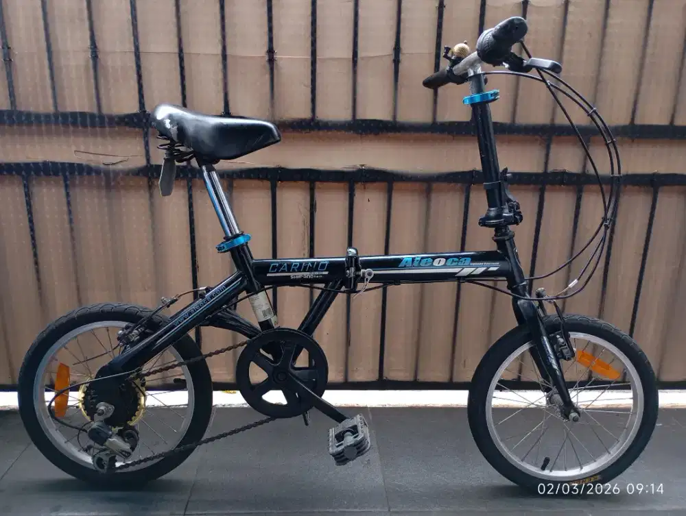 Sepeda lipat aleoca carino