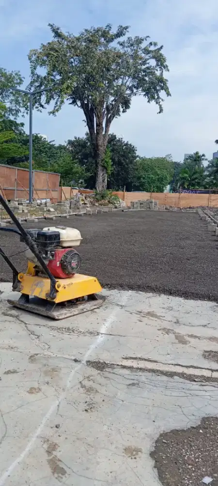 Mesin roller 2 ton jackhammer genset 5000watt