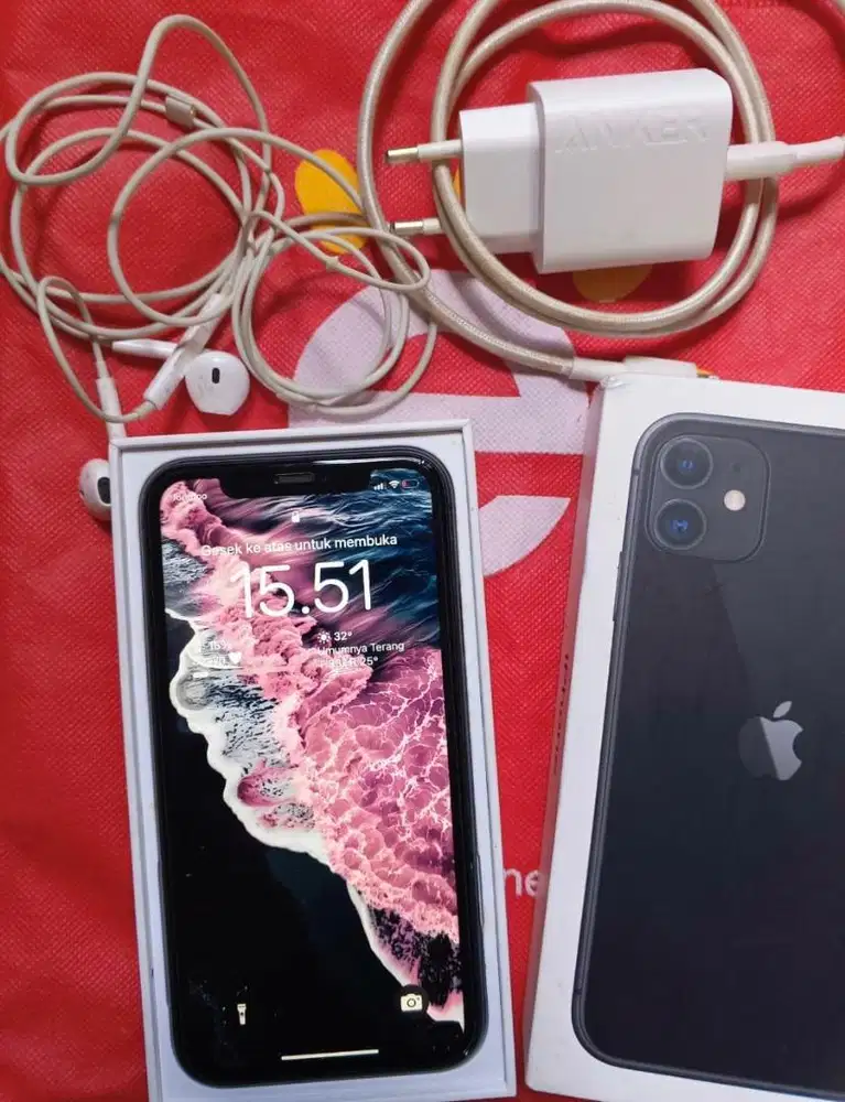 Iphone 11 black 128gb ex erafone/ibox