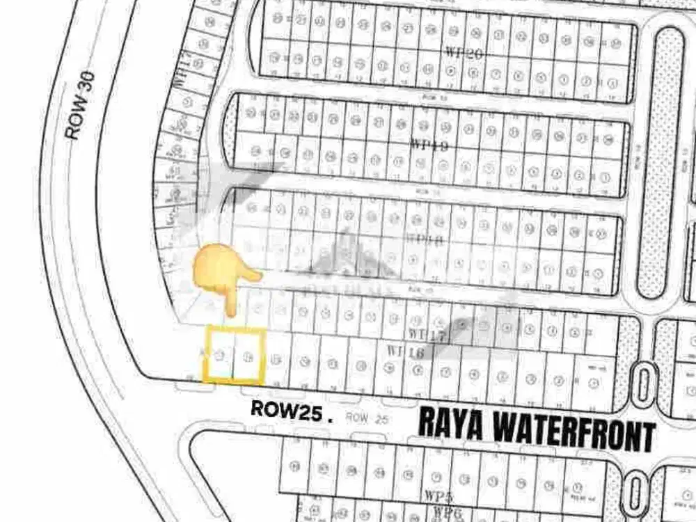 Jual tanah kavling siap bangun citraland waterfront