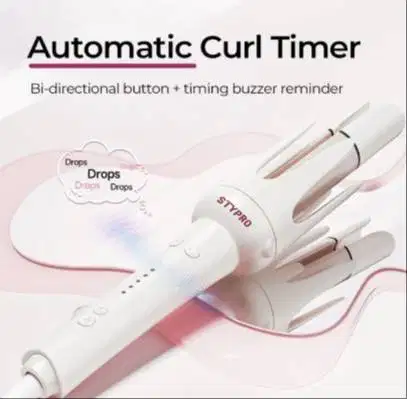 Vanda's Choice】STYPRO Multi In One Automatic Curling Iron Pink/White 2