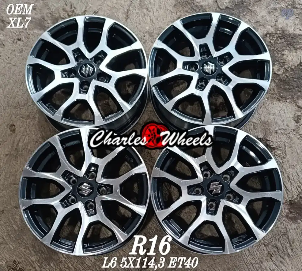 JUAL VELG OEM XL7 R16 5X114,3 GRANDMAX INNOVA ERTIGA DLL