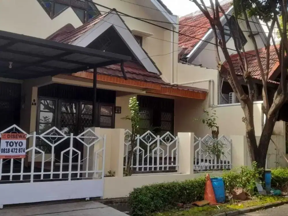 Disewakan rumah di Jl.Camar 7 Bintaro Jaya Sektor 3 Tangerang Selatan