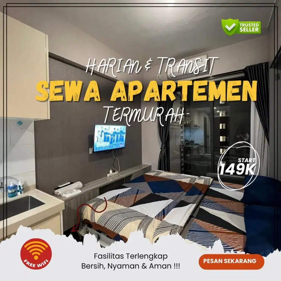 Sewa Apartemen Termurah Bassura City Harian/Transit Jakarta Timur