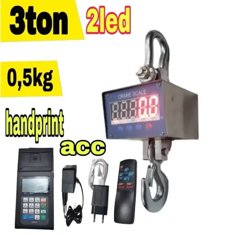 Hanprint 3ton/3000kg crane scale