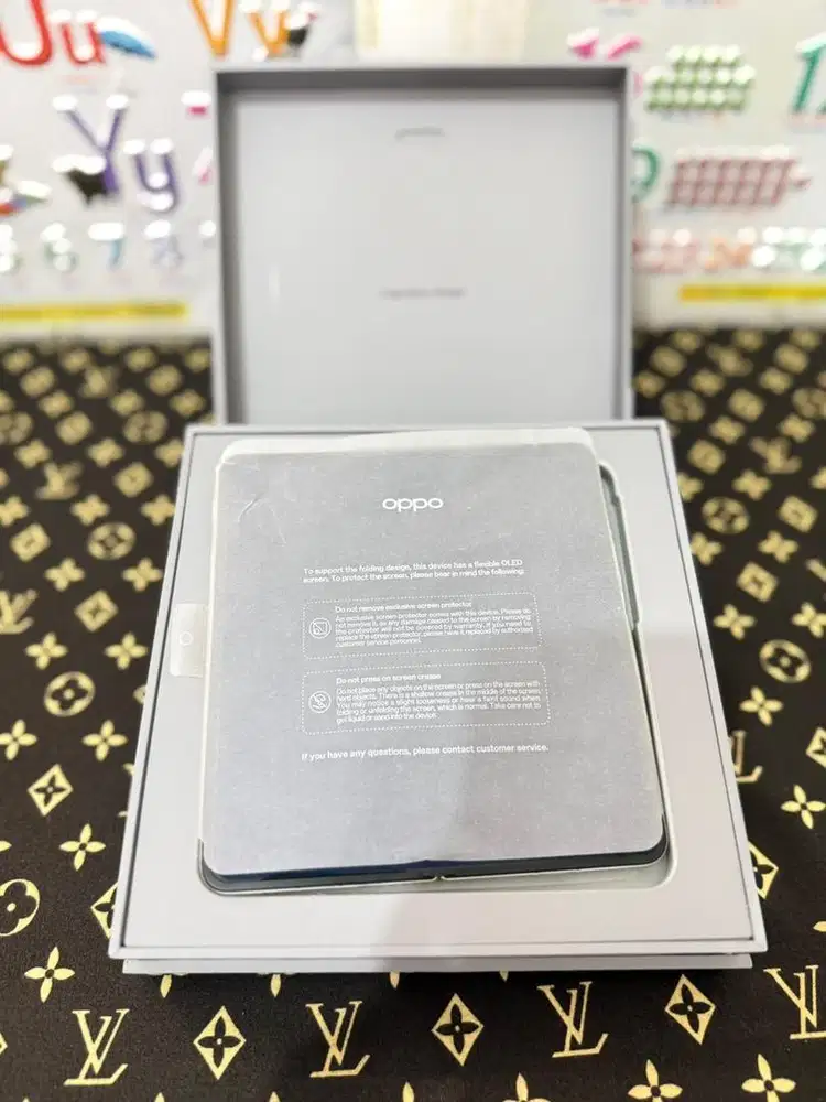 JUAL Oppo N3 Fold 16/512 GB Warna Gold Fullset Garansi ON Agustus 2026