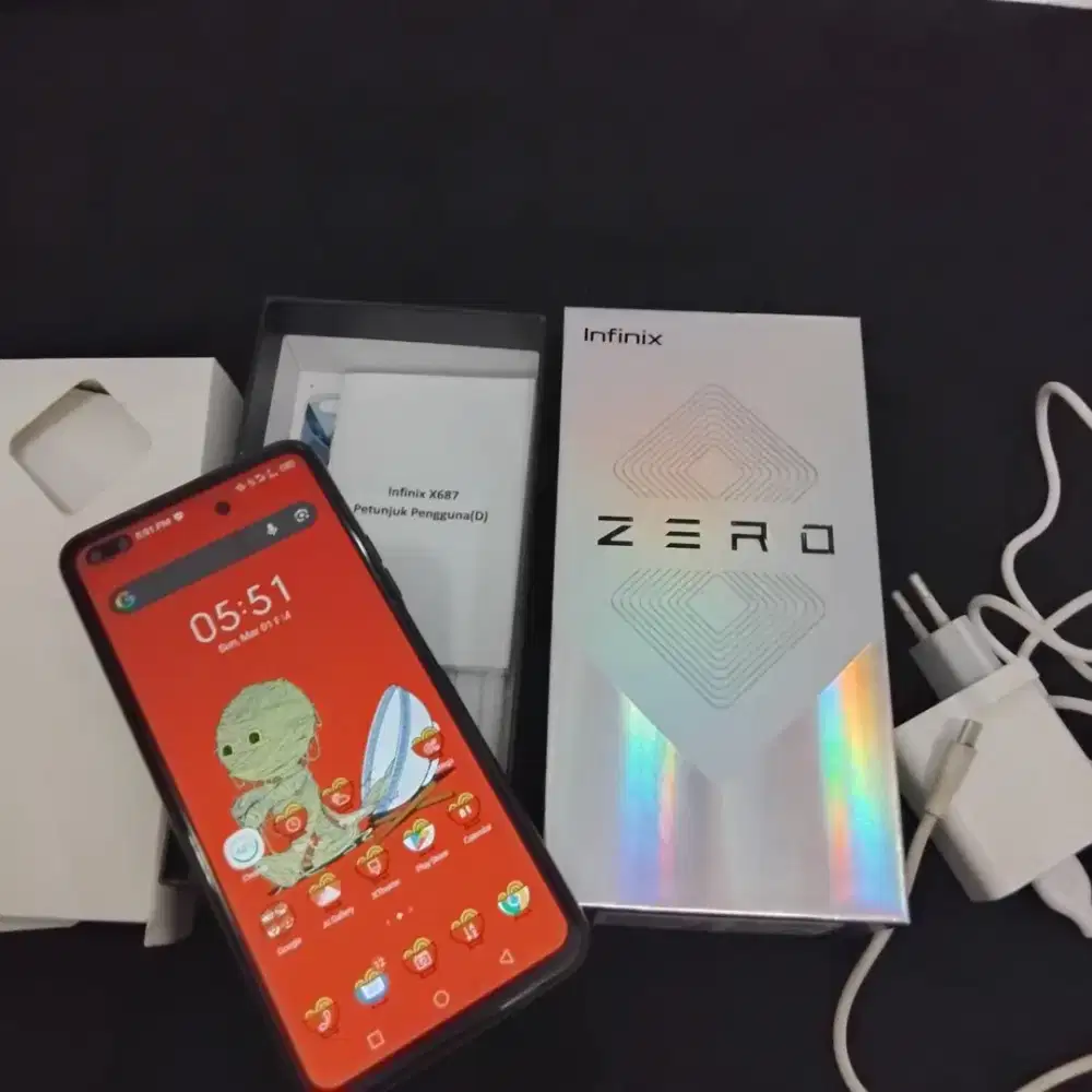 Dijual HP Infinix Zero 8 Ram 8/128 Fullset