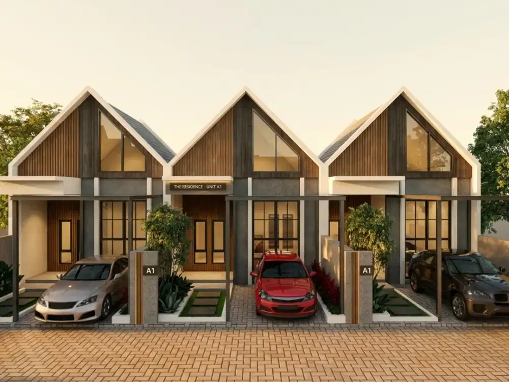 Promo bulan ini rumah modern tipe 36 lokasi belakang gor ken arok