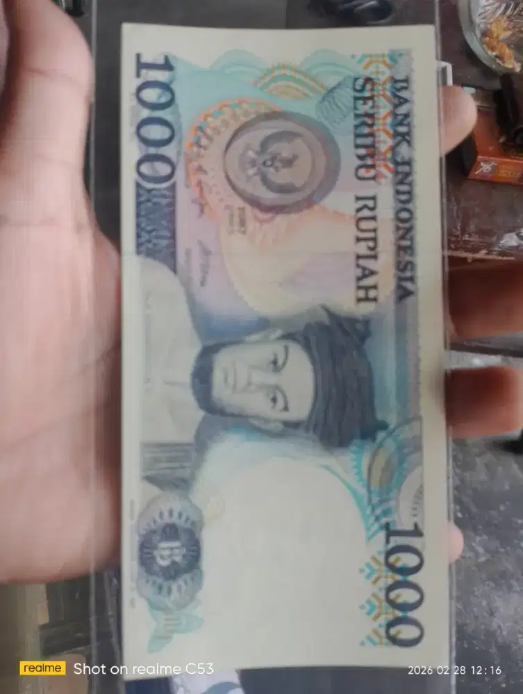 Uang kertas Indonesia 1000 rupiah Sisingamangaraja