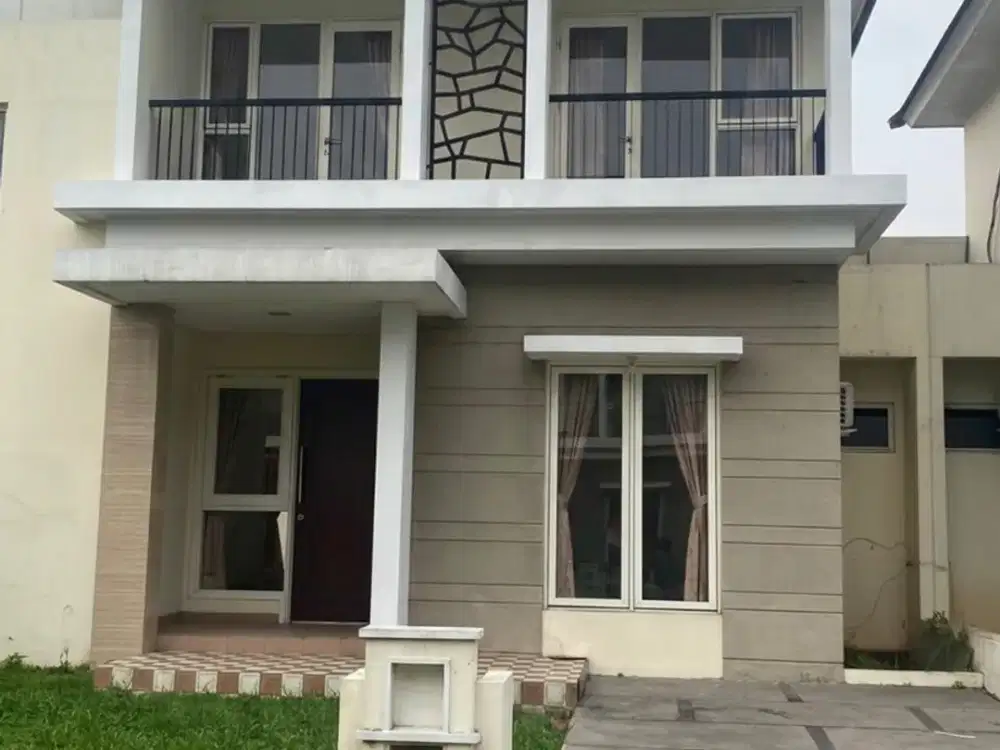Disewa Rumah Bersih Rapi di Suvarna Sutera Sudah Free AC dan Gordyn