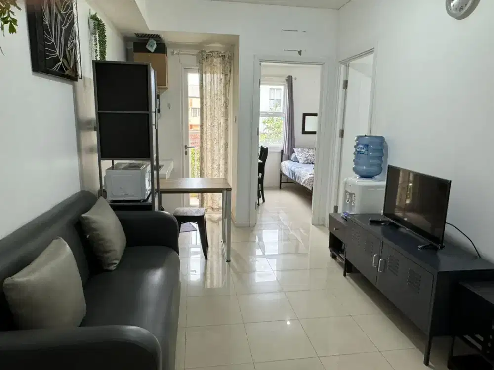 Harga di Bawah Pasaran Apartemen Parahyangan Residence 2BR lantai 2 Dekat Kampus