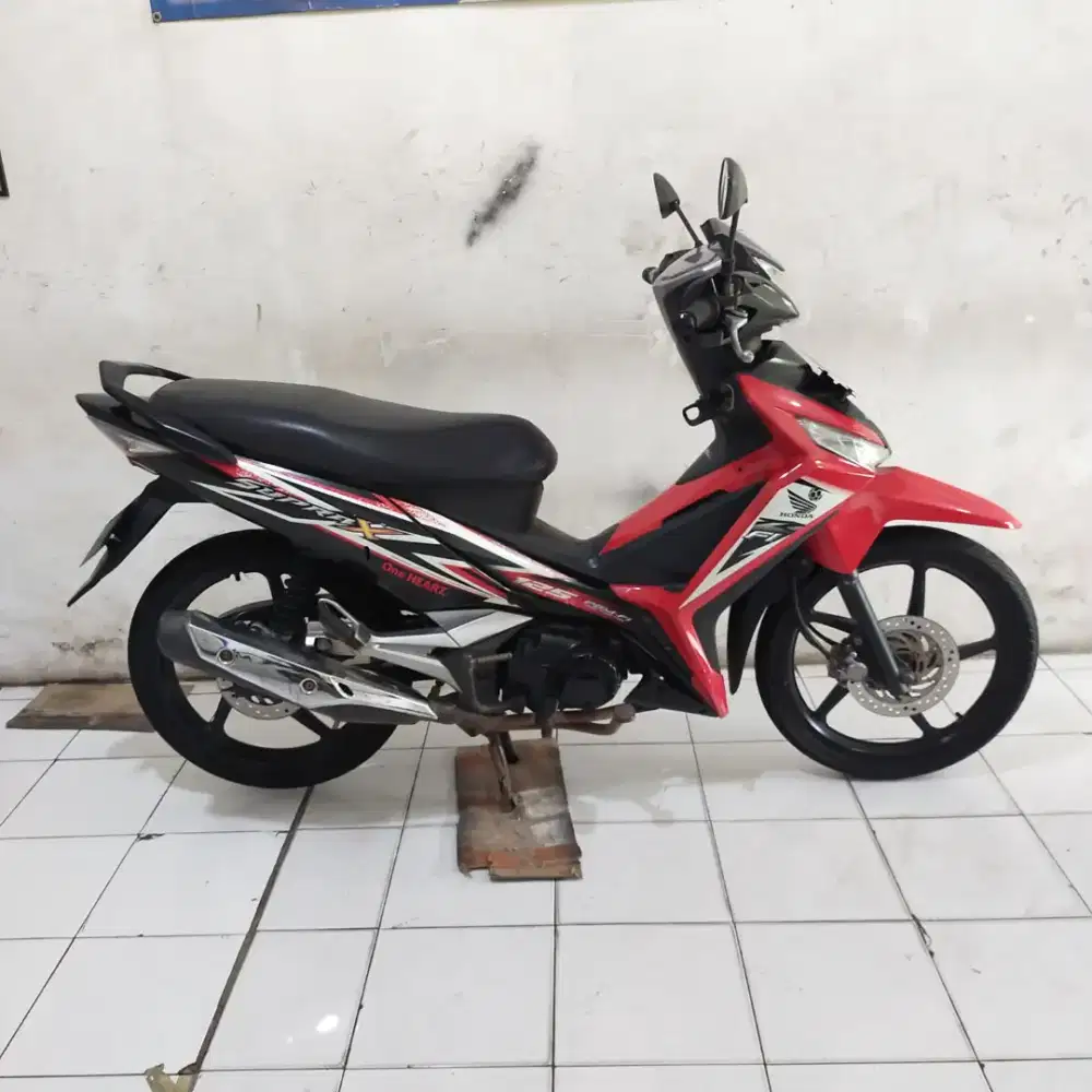Honda Supra X double dist 2014 Bagus lengkap Mesin Cakep