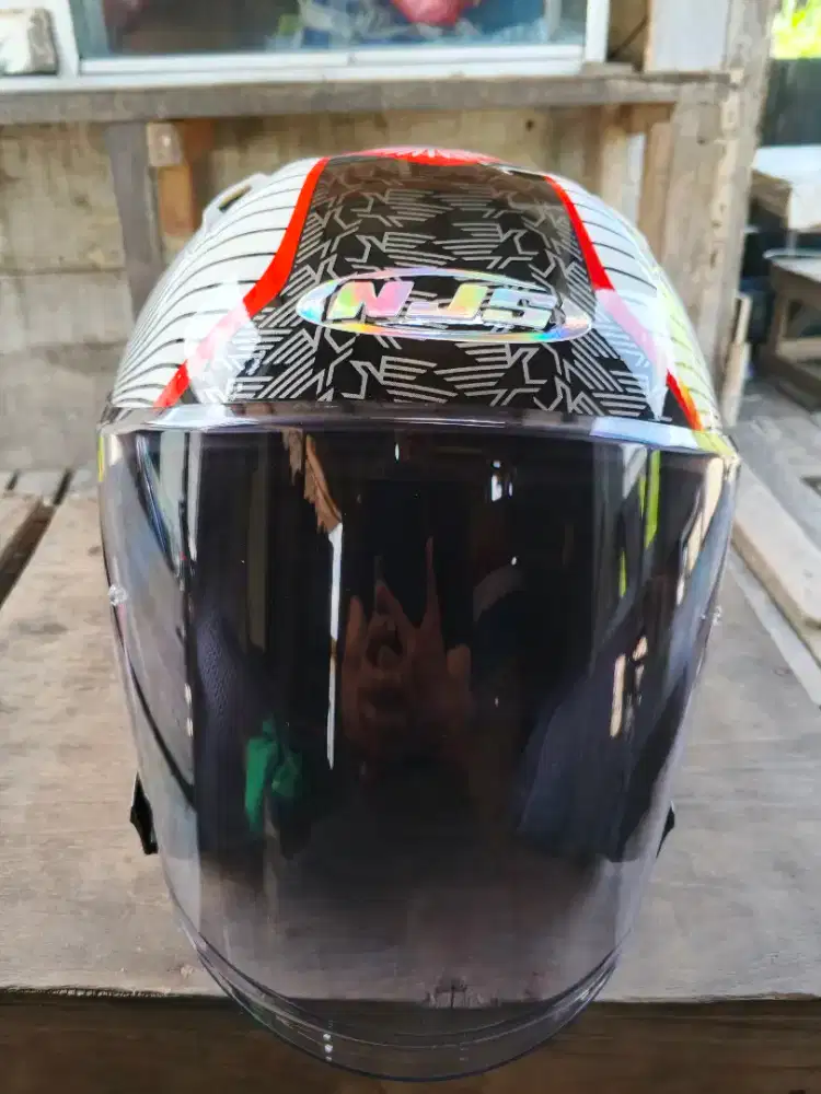 Di Jual cepat Helm NJS Kairoz GT Motif Nusantara