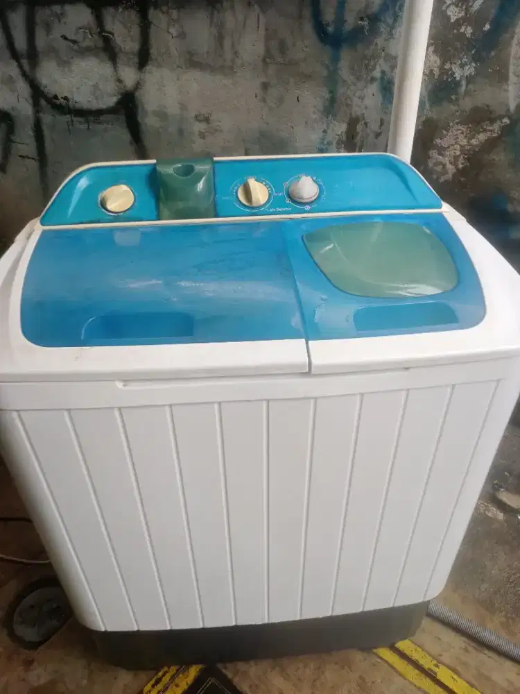 Jual mesin cuci 2 tabung normal semua