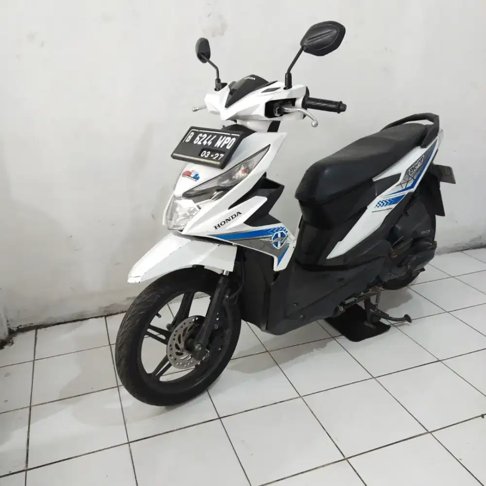 Honda Beat Eco 2017 Mesin Cakep Bagus Lengkap