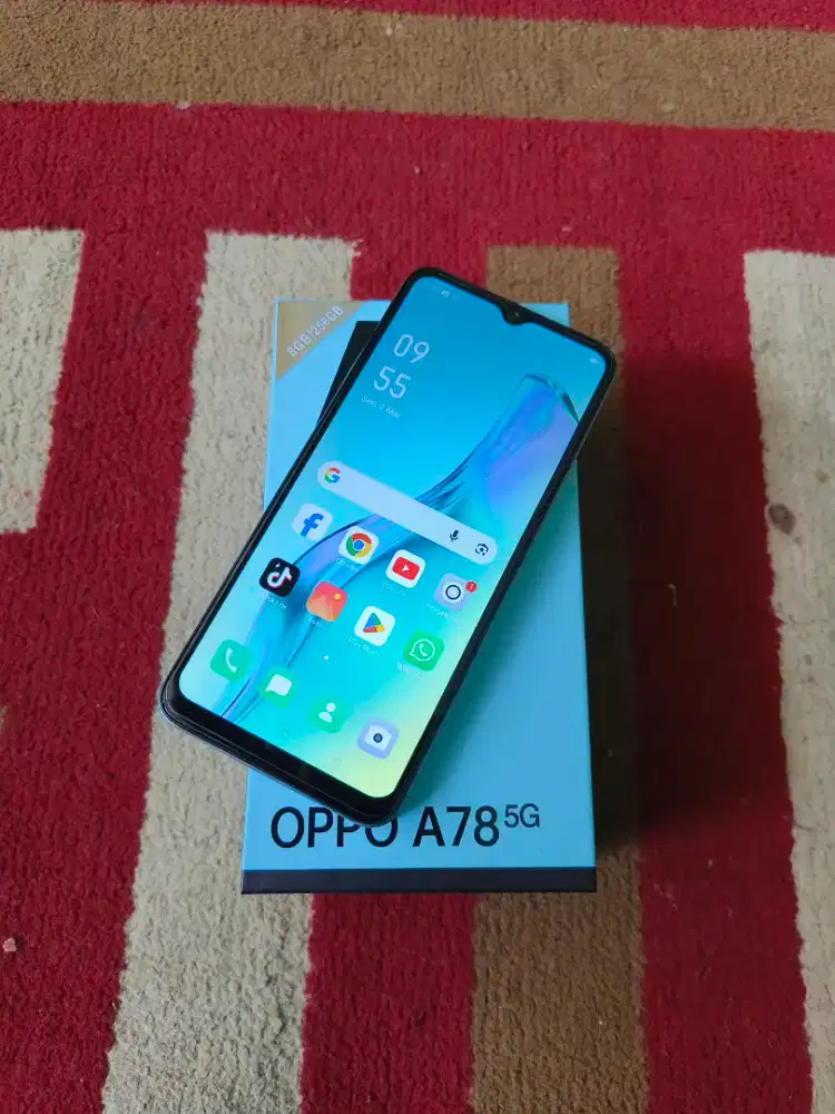 Oppo A78 Lengkap Ram 8/256GB