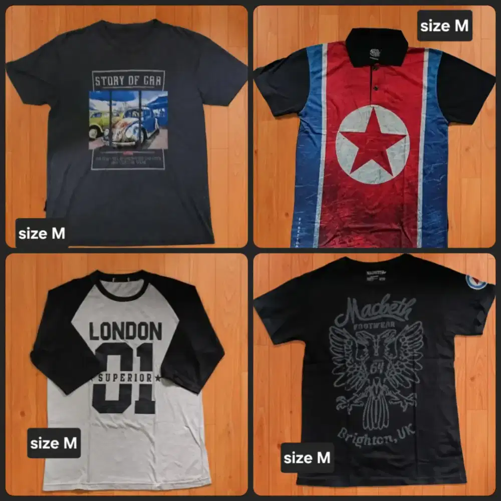 Baju kaos 15 ribuan
