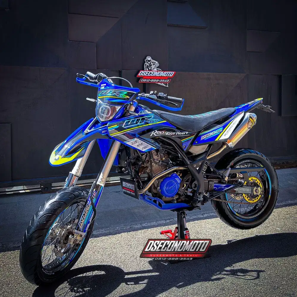 YAMAHA WR 155 ‼️WR155 SUPERMOTO FULL UPGRADE REAL JUMP NORIFUMI