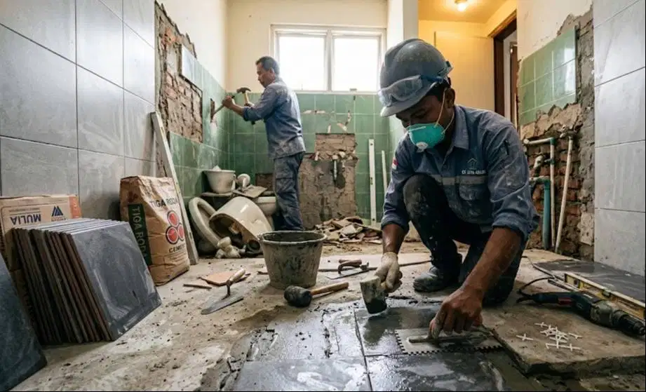 JASA RENOVASI TOILET & KAMAR MANDI DENGAN RAPI, ANTI BOCOR & MODERN