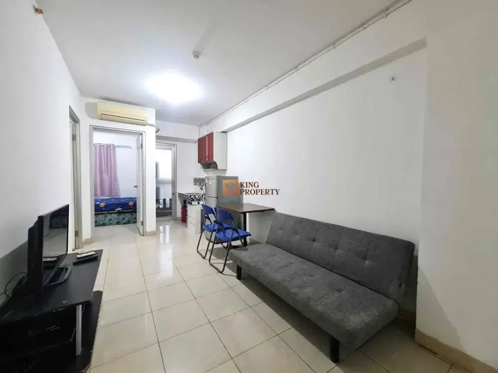 Disewa Murah + Depan Mall! 2Br 43M² Furnished Minimalis View Kota Favorit Apartemen Green Bay Pluit Greenbay