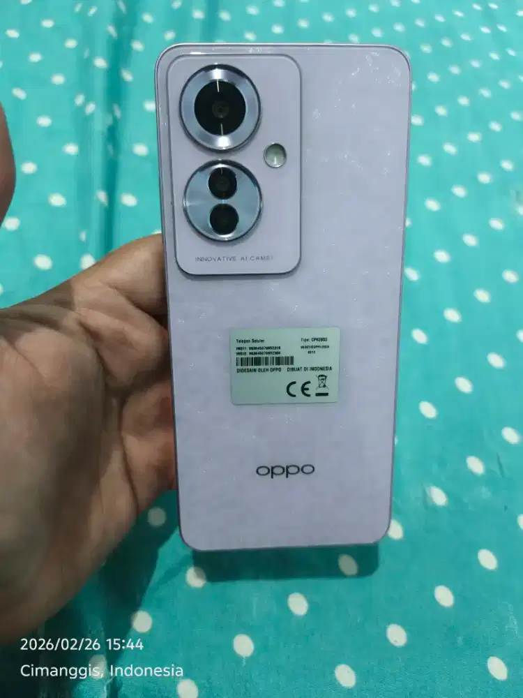 OPPO RENO 11F PUROLE 265GB 5G