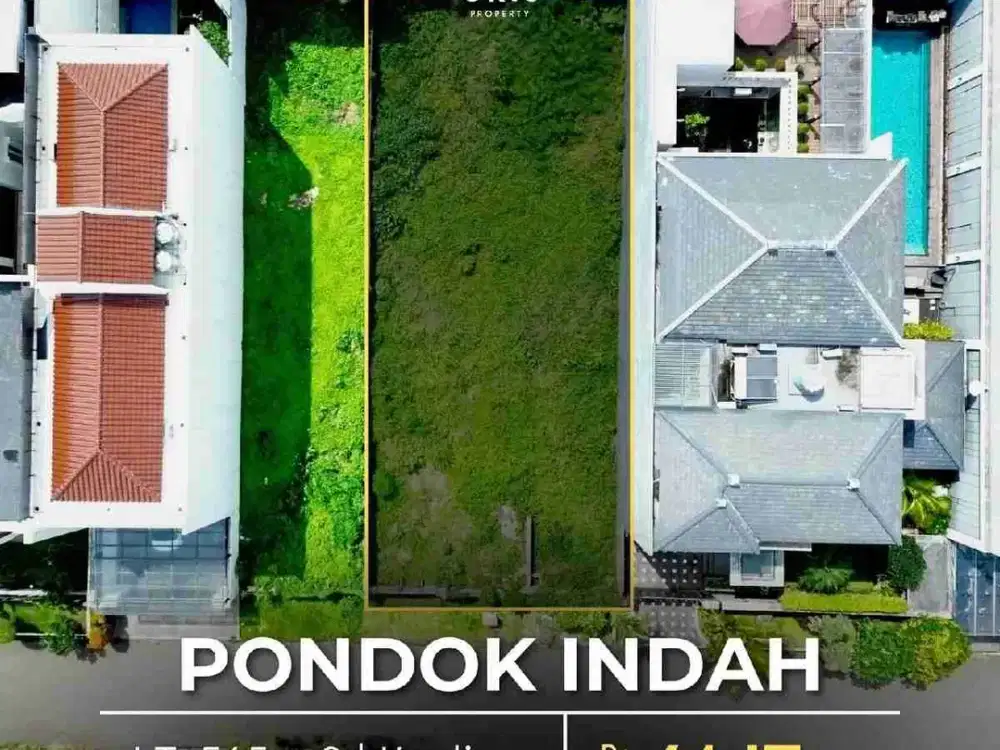 KAVLING SIAP BANGUN
LOKASI PREMIUM di PONDOK INDAH JAKARTA SELATAN
