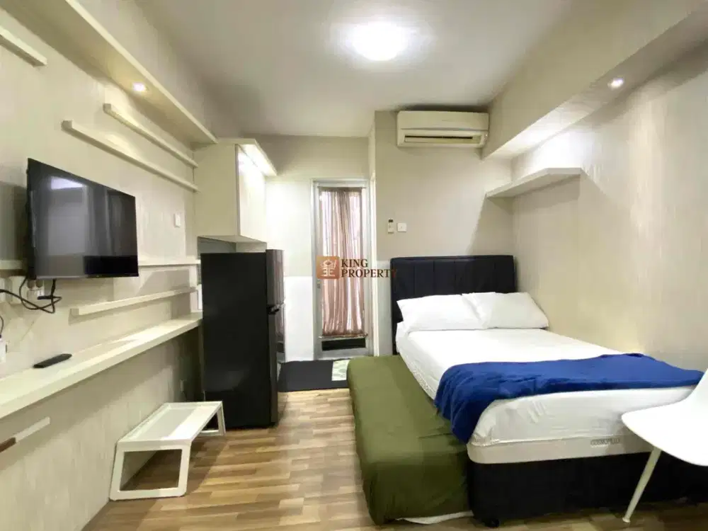 Best Value! Studio Full Furnished, Interior Bagus dengan View Pool Green Bay Pluit Greenbay