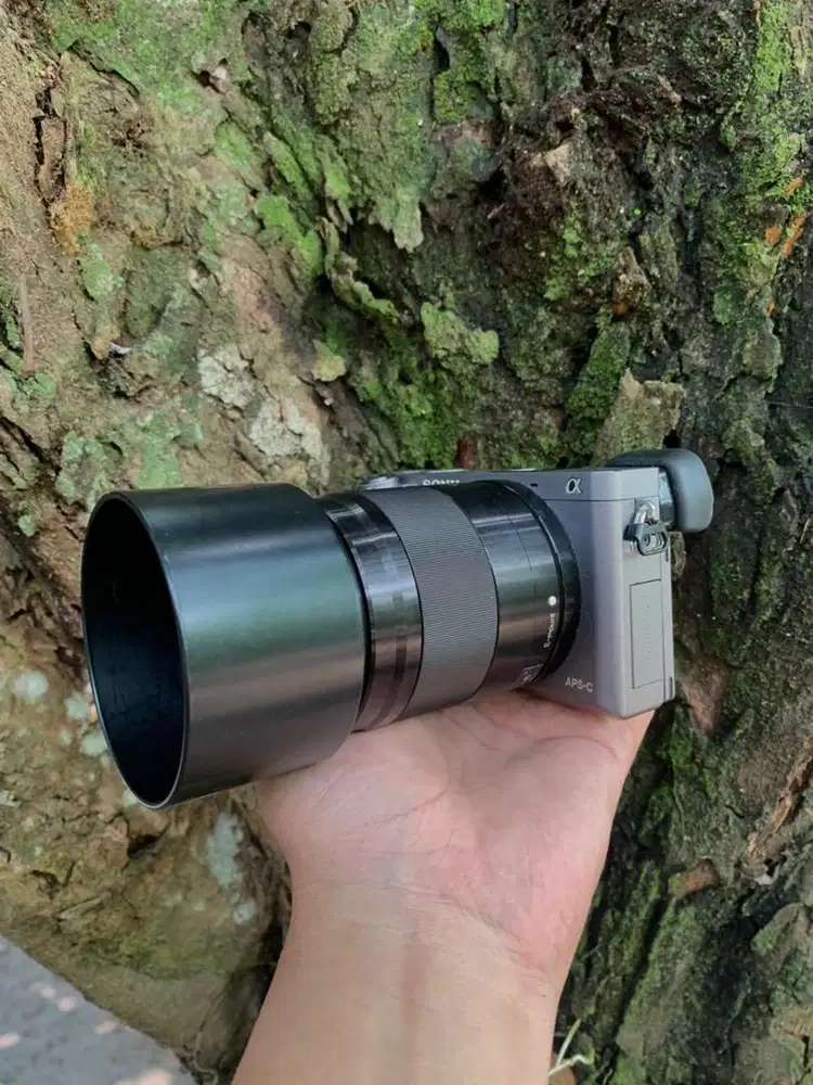 Sony a6000 lensa E 50mm fullset boks