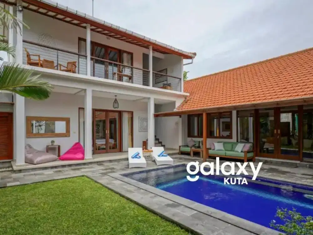 LEASEHOLD VILLA BAGUS 2 LANTAI DI UMALAS KEROBOKAN KELOD BADUNG