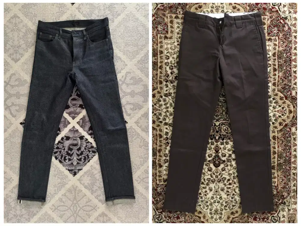 Dickies 872 & UNIQLO Denim Selvedge
