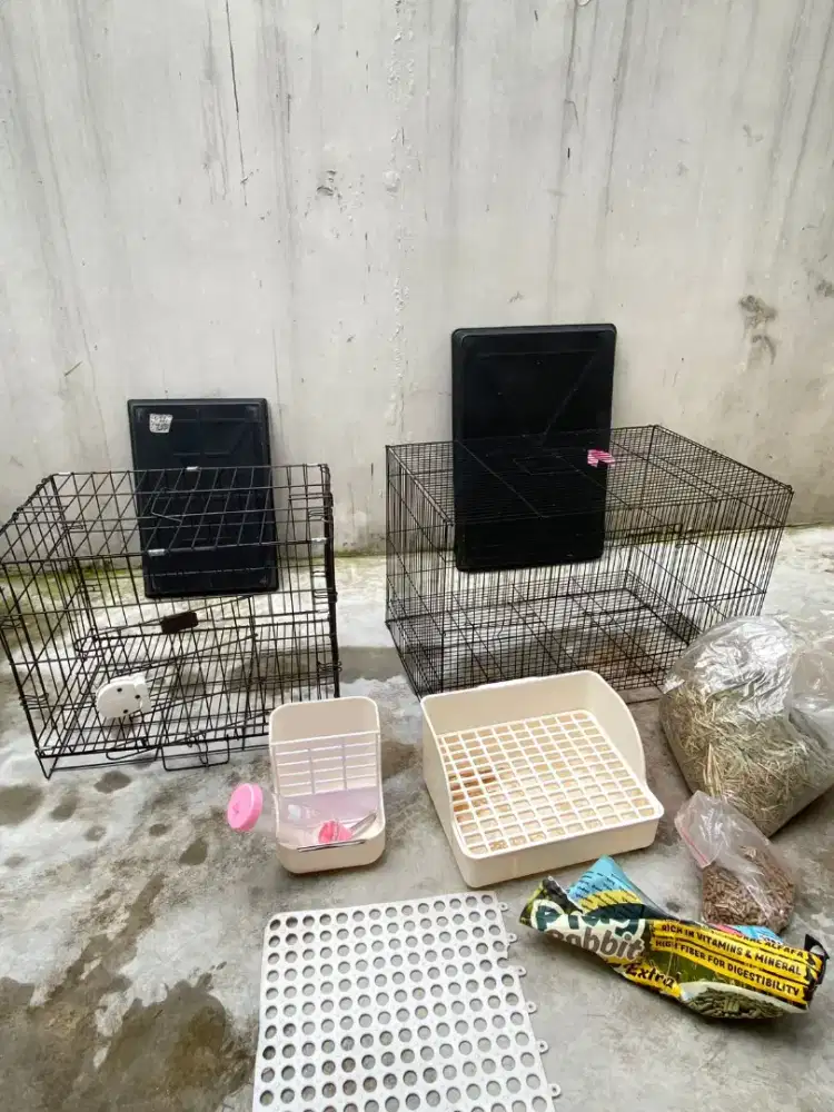 Kandang Kucing Kelinci Banyak Bonus