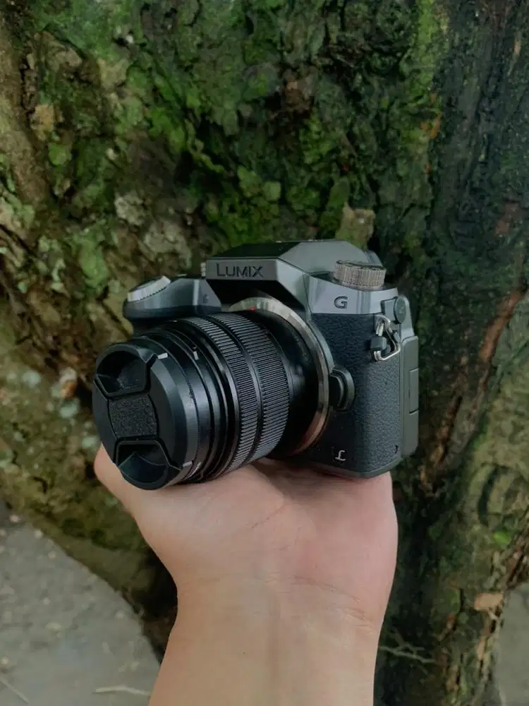 Lumix g7k lensa kit lengkap boks