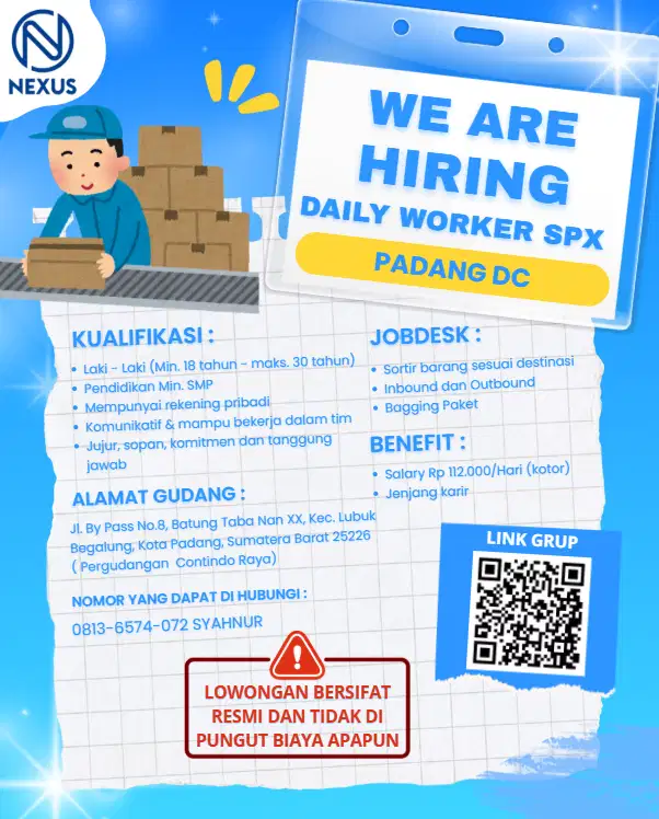 LOKER GUDANG PADANG