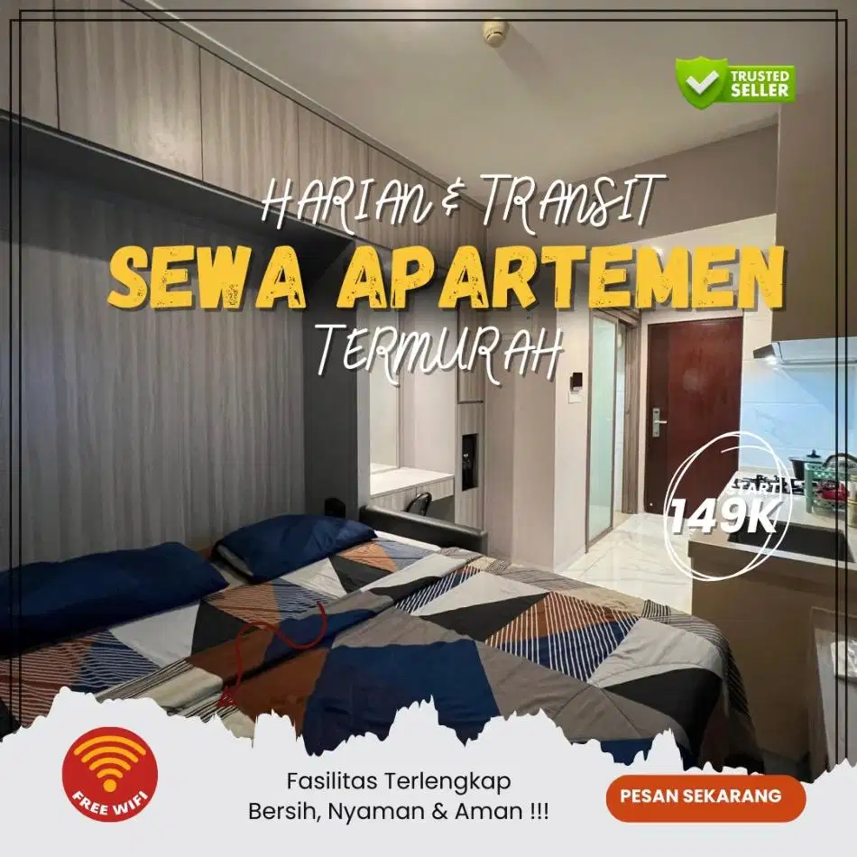 Sewa apartemen murah Bintaro icon Harian & Transit