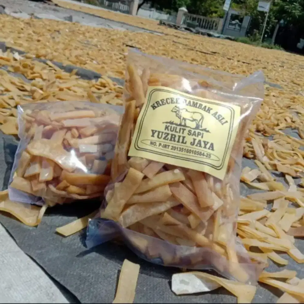 Kerupuk Kulit sapi 500gram