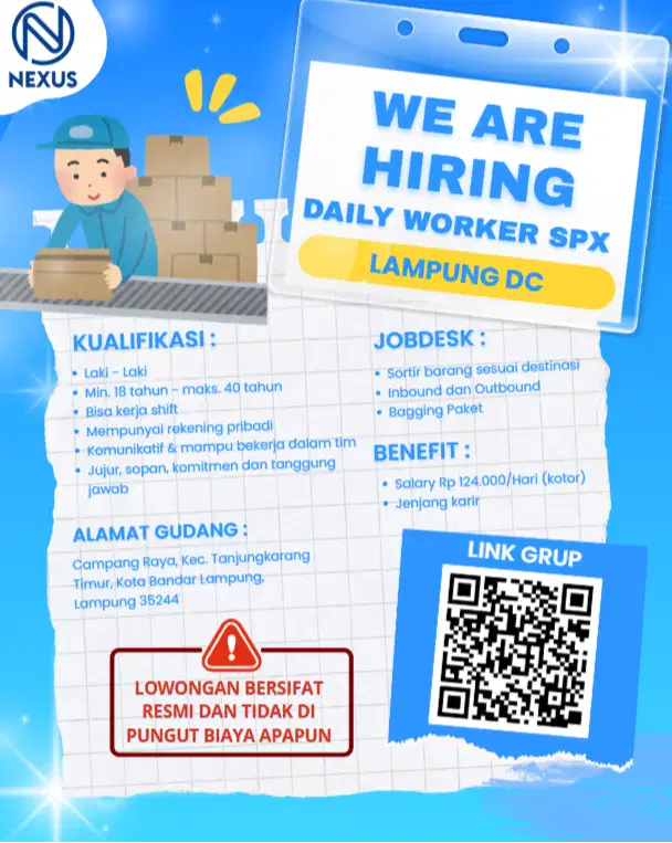 LOKER GUDANG LAMPUNG