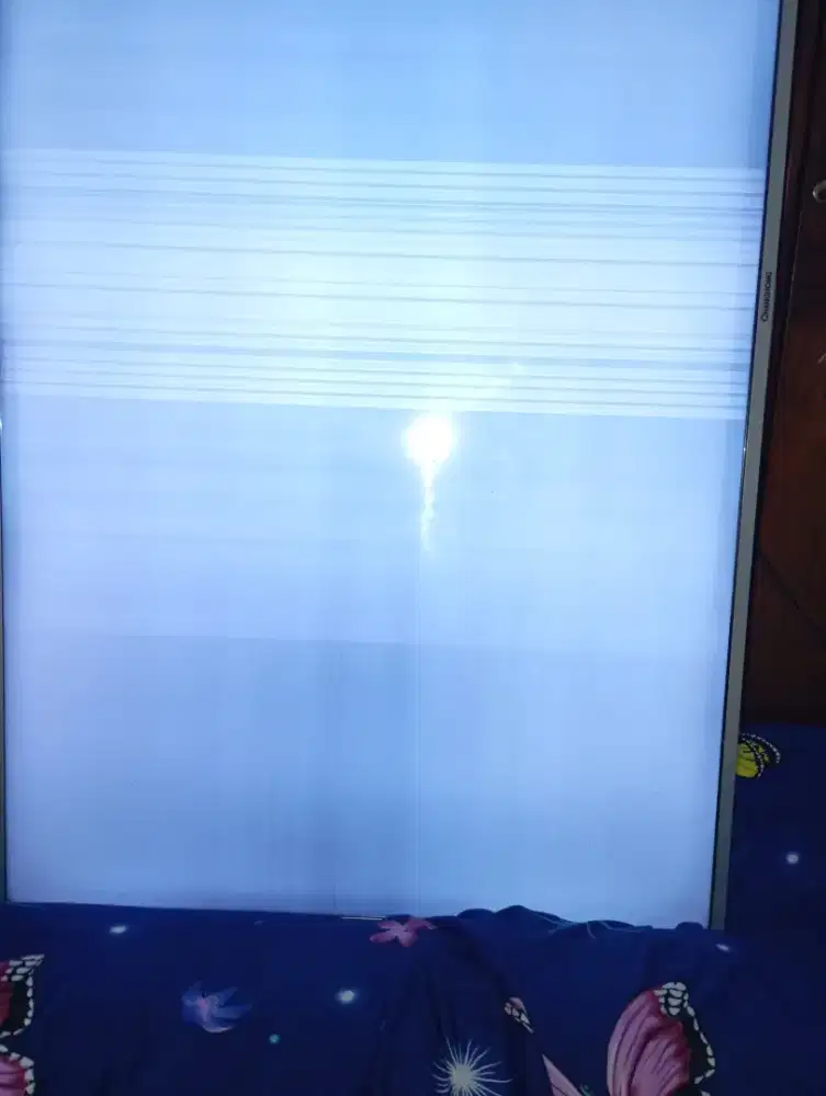 Jual tv LED androit di gital ,58 in minus layar rusak .