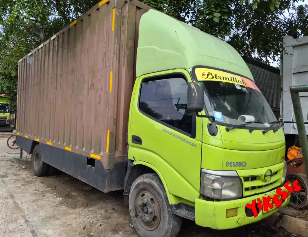 Hino Dutro 130MDLong Box Besi Long 5.7mtr Ors Turbo Bio Solar Colt Elf