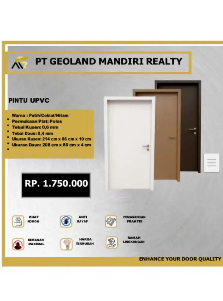 PROMO PINTU UVPC