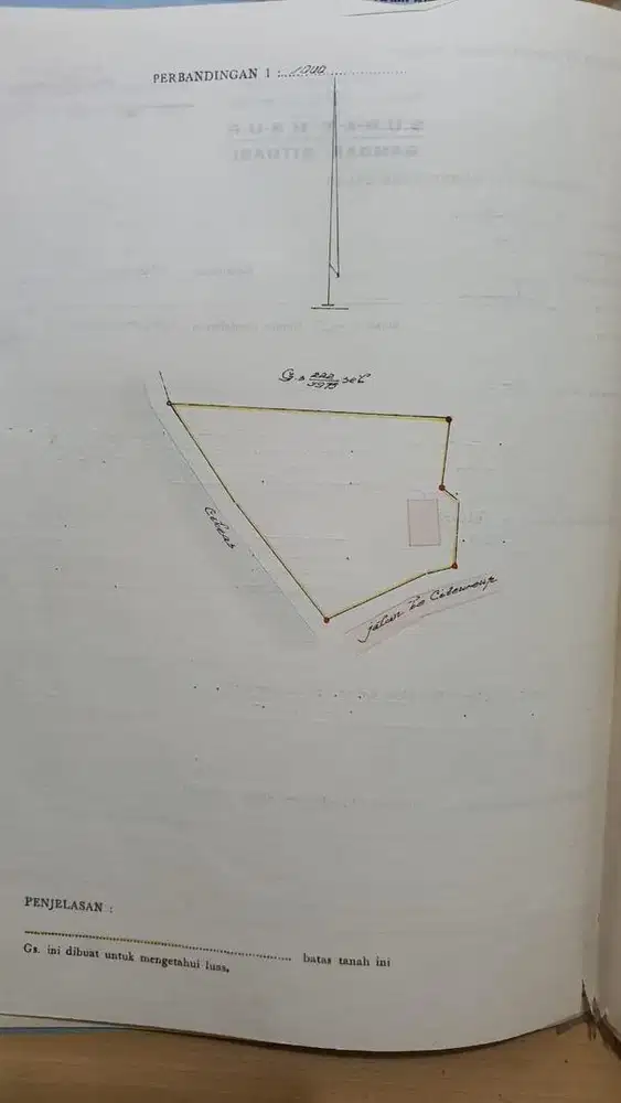 Dijual murah Tanah pinggir jalan raya
