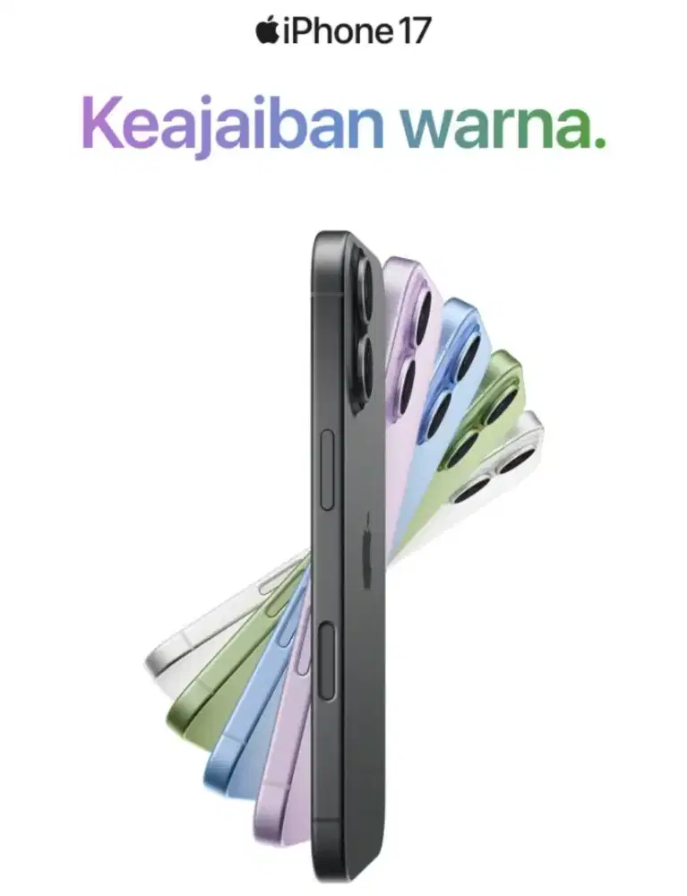 Promo iPhone 17 Garansi Resmi Cash Kredit
