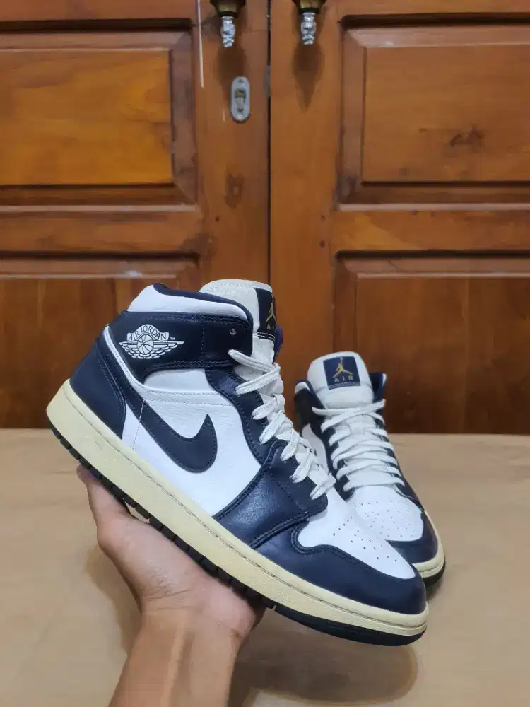 Jordan mid Obsidian otentik