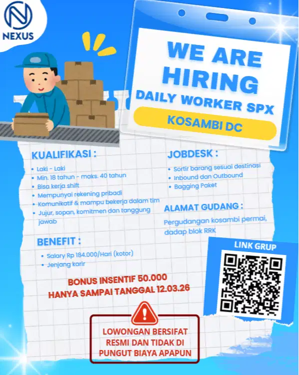 LOKER GUDANG KOSAMBI