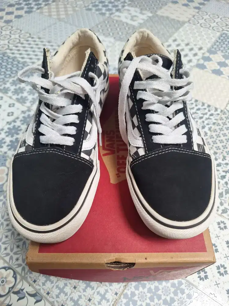 Vans Old Skool Platfor Checkerboard