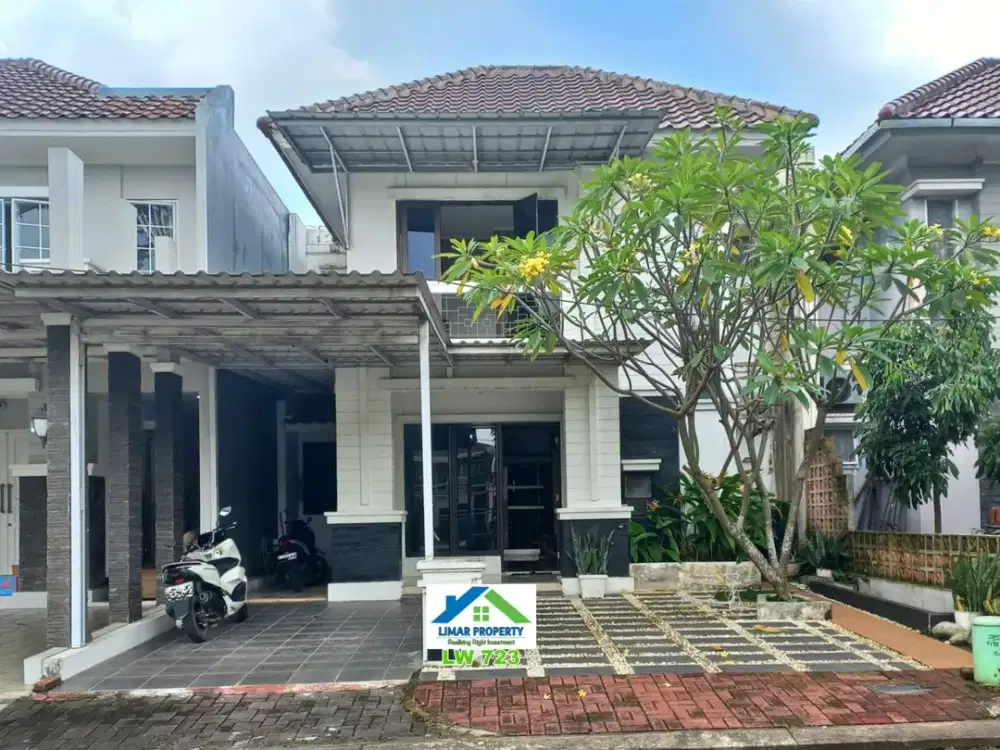 Rumah Luas Harga Bagus di Lokasi Favourite Legenda Wisata Cibubur
