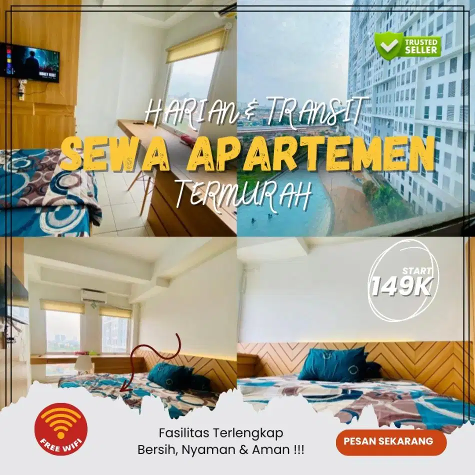 Sewa Apartemen Bekasi Patraland Urbano Harian/Transit Termurah