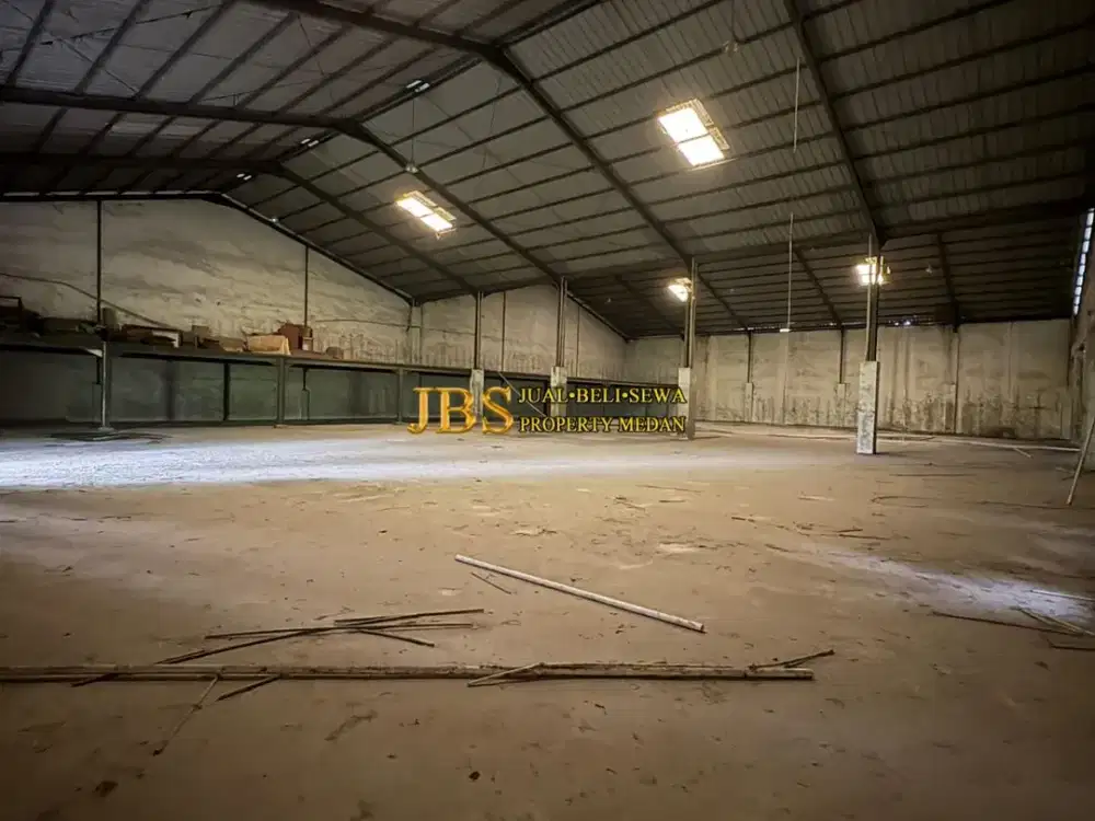 Dijual/Disewakan Gudang 1 Tingkat di KIM 2 Jalan Pulau Tanah Masa 2, Deli Serdang