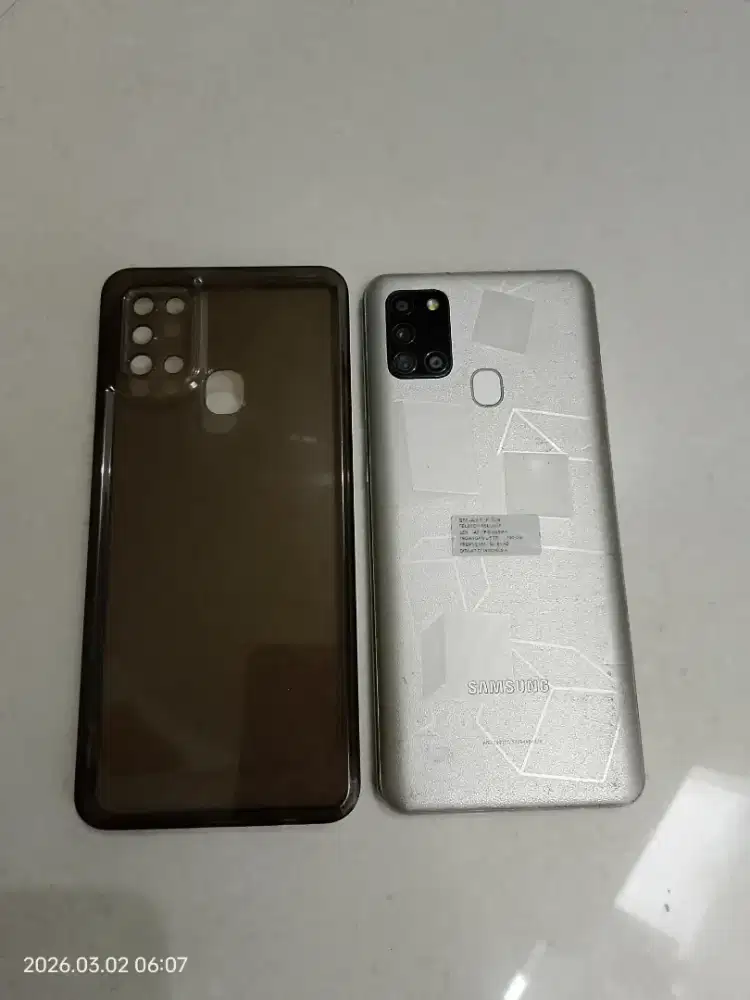 Samsung Galaxy A21s ram 6/128gb mulus normal dan segel
