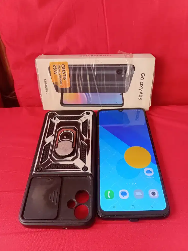 Samsung A05 ram 8gb m(6+2) 128gb lengkap segelan bonusan