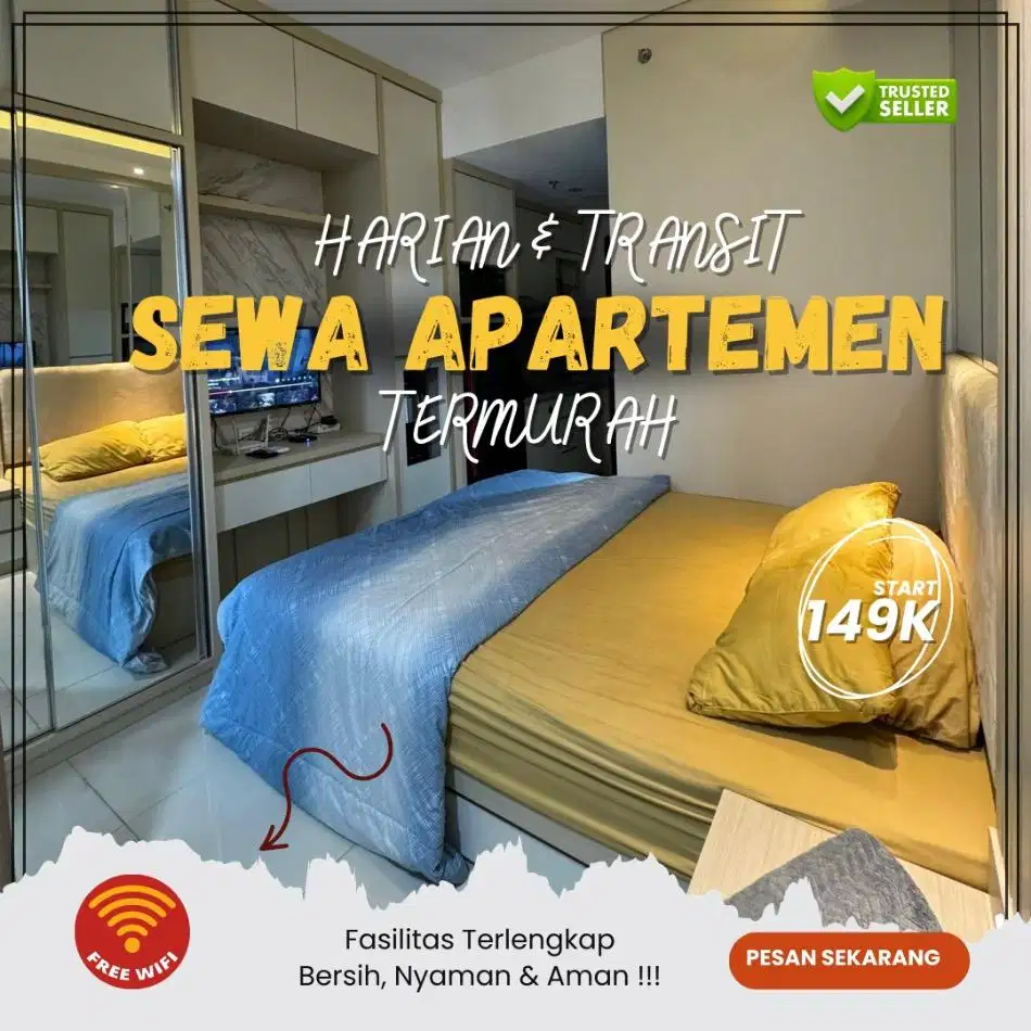 Sewa Apartemen Skyhouse Bsd Tangerang Harian/Transit Termurah